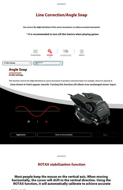 Madcatz Rat8+ Mouseesports Gaming Rat Pro X3 Wired Mechanical Mouse 11 Keys Programming Button Mice Pmw3389 Comfortable Custom