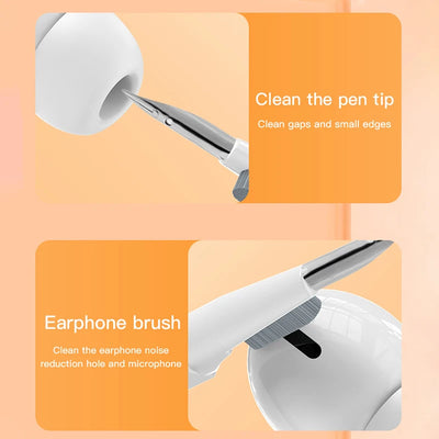 20-in-1 Cleaner Kit Computer Keyboard Brush Earphones Cleaning Pen Screen Cleaning Spray Bottle Cleaning Tools Keycap Puller Set