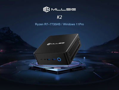MLLSE K2 Mini AMD Ryzen 7 7735HS Gaming Computer