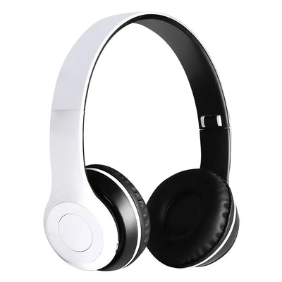 P47 Wireless Over Ear Headset Noise Cancelling Bluetooth-Compatible 5.0 Game Headset Card Mp3 Player Built-in Mic for Smartphone