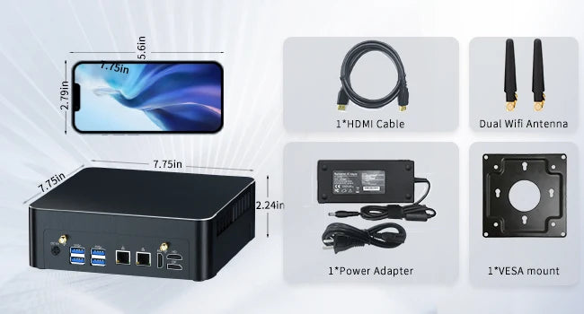 Msecore MV8 Gaming Mini PC