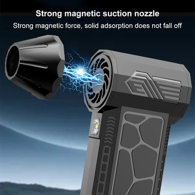 Mini Turbo Jet Fan 130000 RPM Dust Cleaner 50m/s Powerful Air Duster Blower Turbo Violent Blower PC Keyboard Computer Cleaning