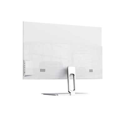 24 inch 1K all-in-one computer (Intel i7-8706G, RAM 16GB, SSD 256GB, Windows 11 Pro), white