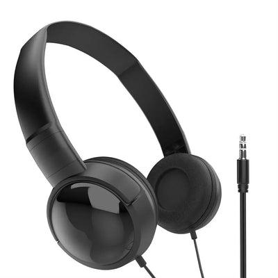 3.5mm Adjustable Headphones Kids Over Ear Stereo Headband Gaming Girl Gift for Mobile Tablet