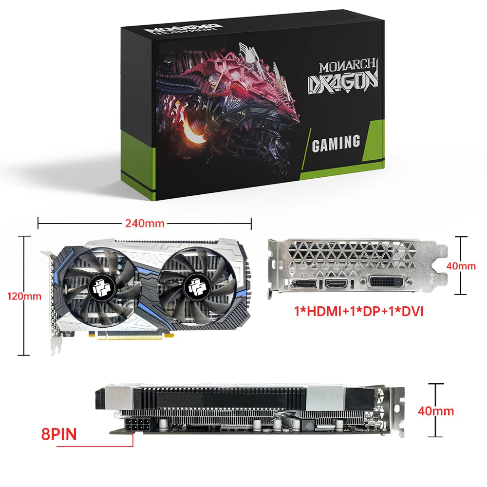 SOYO World Premiere Nvidia Geforce RTX 2060 SUPER GDDR6 8G Graphics Card 256Bit White Video Gaming Card Full New GPU RGB Card
