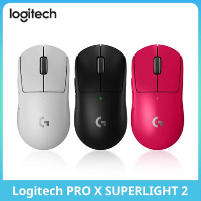 Logitech G PRO X SUPERLIGHT 2 wireless gaming mouse, 60 g pro-grade mouse with 5 programmable buttons, 44k DPI sensor, 8 kHz rep