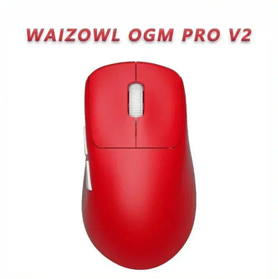 Waizowl OGM Pro V2 Gaming Mouse Customize Wireless Three-Mode Paw3950 30000dpi Lightweight Gaming Mouse E-sports Ergonomic