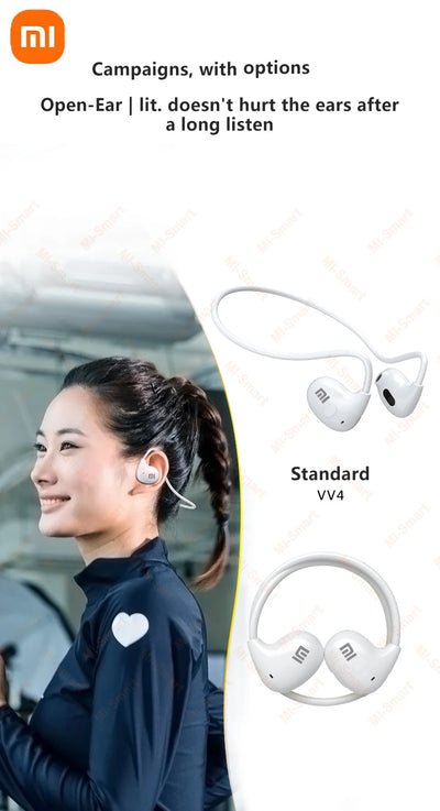 Xiaomi Bluetooth 5.3 Earphones Wireless Bone Conduction Waterproof Earphones Stereo Over-ear Sports Earphones with Microphone