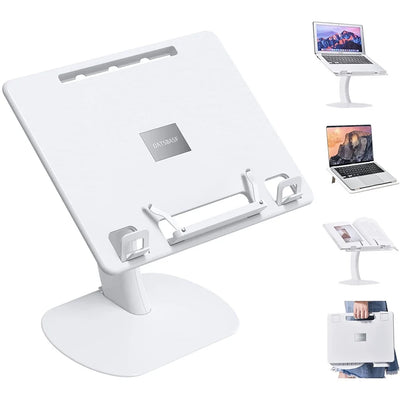 OATSBASF Portable Laptop Stand Notebook Stand Multi Function Desk For Macbook Air Pro Bed Room Reading Desk iPad Cooling Holder