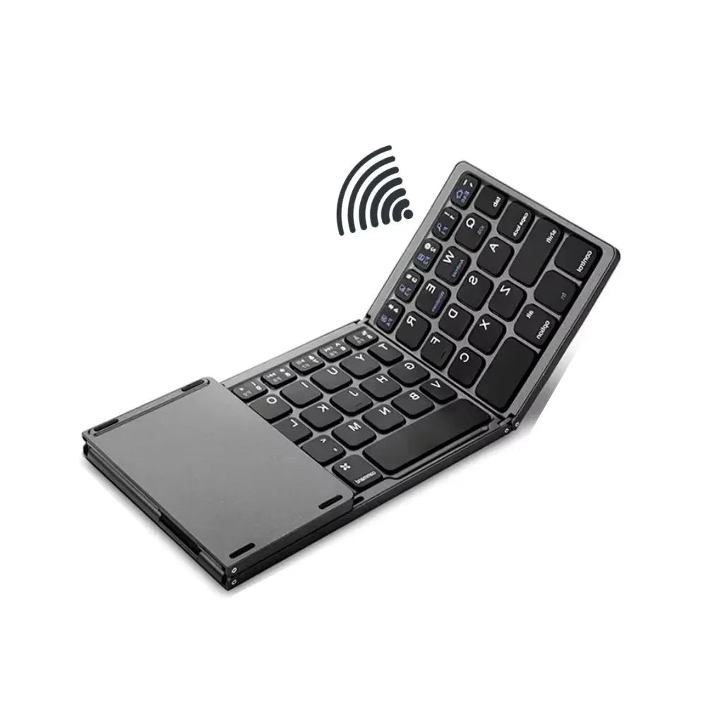 Fold Keyboard Touchpad  Micro Keyboard for IOS Android Windows Tablet Easy To Carry
