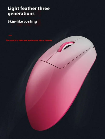 Waizowl Ogm Pro V2 Mouse Three-Mode Wireless Paw3950 30000dpi Gaming Mouse Lightweight Customize Mouse For Desktop Computer Gift