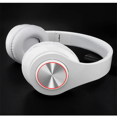 B39 Wireless Illuminated Headset Over-ear HiFi Stereo Headphones Foldable Gaming Headset For Airplane Travel Work Workout Home