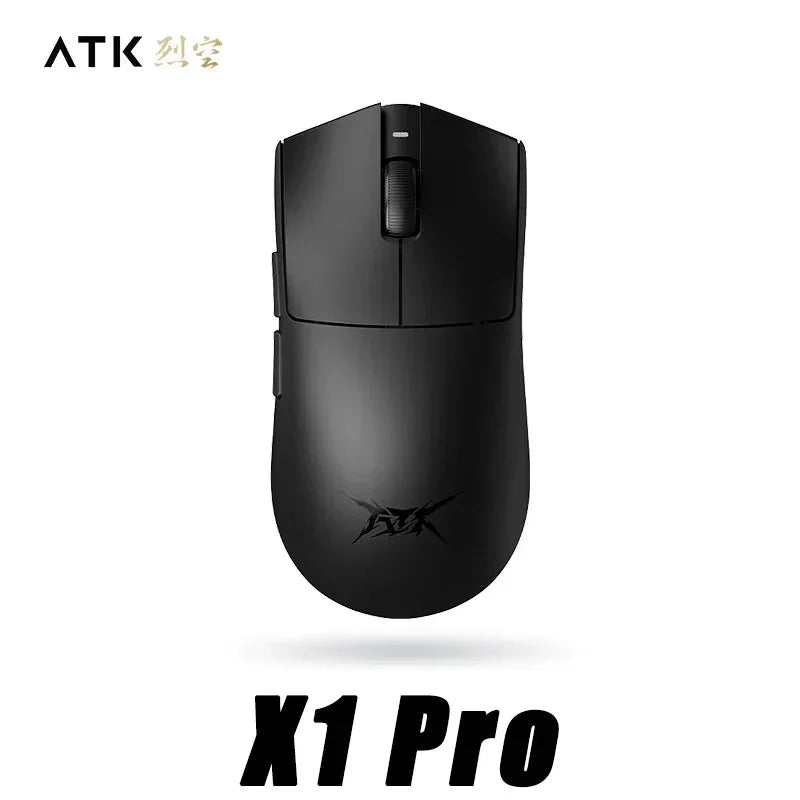ATK Blazing Sky X1 Pro Max Ultra ULTIMATE Mouse Three Mode Bluetooth Wireless Mouse Paw3950 8K Lightweight FPS E-sports Pc Gamer
