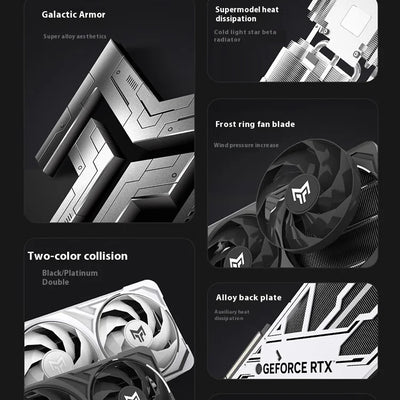 GALAX RTX5060TI MAX OC 16G GDDR7 256Bit 16GB NVIDIA Gaming Desktop Discrete Graphics Card Video Card