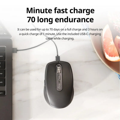 Logitech Master Series MX Anywhere 3S Bluetooth Wireless Silent Mouse Soft sound Office Female Tablet