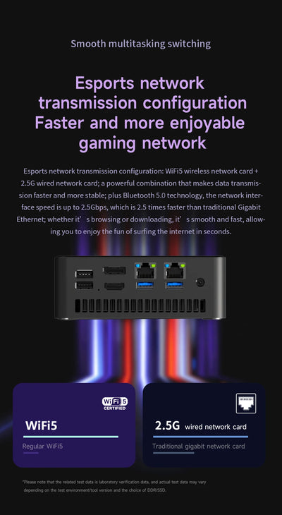 MLLSE K2 Mini AMD Ryzen 7 7735HS Gaming Computer