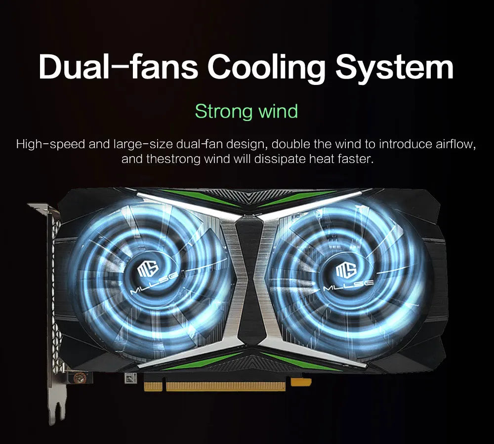 MLLSE RTX 2060 Super 8GB Graphics Card GDDR6 256 Bit PCI-E 3.0×16 8Pin NVIDIA GPU Rtx 2060super Gaming Video Card Placa De Vide