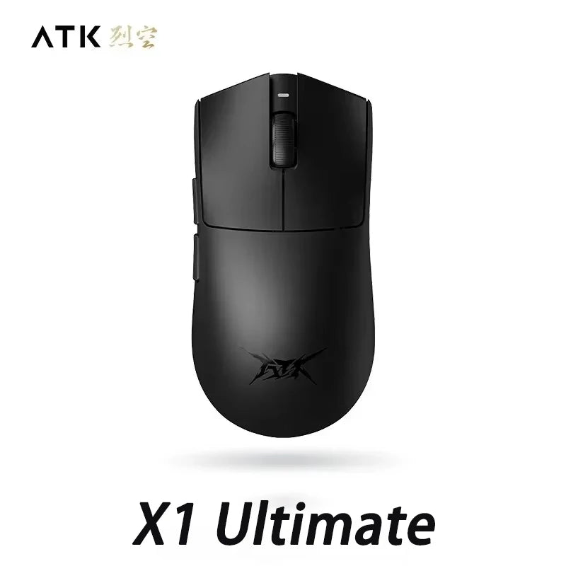 ATK Blazing Sky X1 Pro Max Ultra ULTIMATE Mouse Three Mode Bluetooth Wireless Mouse Paw3950 8K Lightweight FPS E-sports Pc Gamer