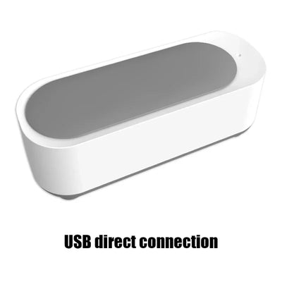 Ultrasonic Cleaning Machine 45000Hz High Frequency Vibration USB Charging Battery 360° For Glasses Watch Ring Portable Cleaner