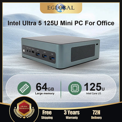 Eglobal Intel Mini PC Gamer Ultra5