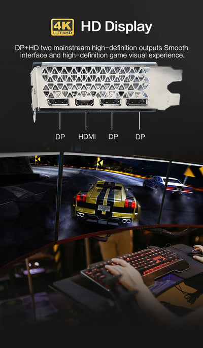 MLLSE RTX 2060 Super 8GB Graphics Card GDDR6 256 Bit PCI-E 3.0×16 8Pin NVIDIA GPU Rtx 2060super Gaming Video Card Placa De Vide