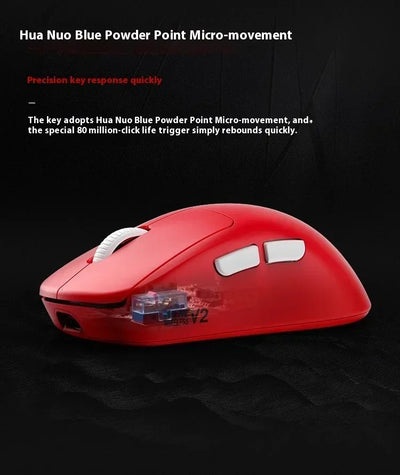 Waizowl OGM Pro V2 Gaming Mouse Customize Wireless Three-Mode Paw3950 30000dpi Lightweight Gaming Mouse E-sports Ergonomic