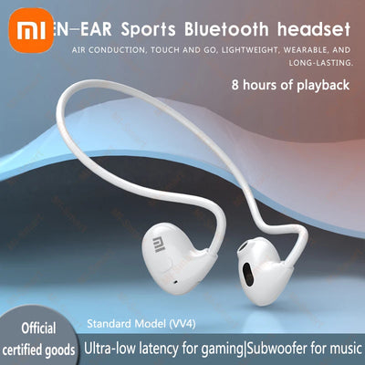 Xiaomi Bluetooth 5.3 Earphones Wireless Bone Conduction Waterproof Earphones Stereo Over-ear Sports Earphones with Microphone
