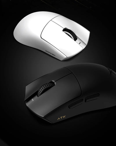 NEW ATK X1 Master Wireless Mouse Dual Mode Connection Paw 3950uitra 30000dpi Ergonomic Design Lightweight E-Sports Gaming Mouse