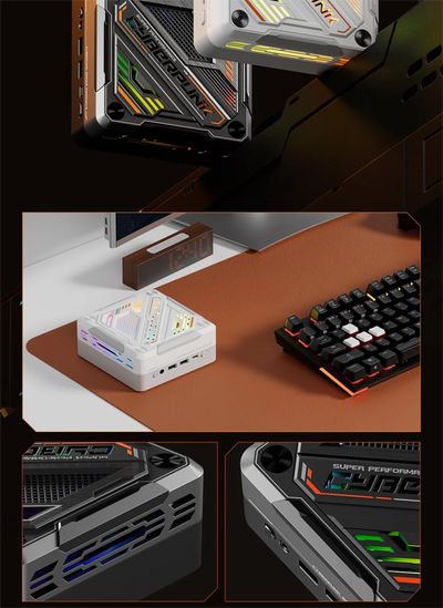 Mini Pc AMD Ryzen R7-7840HS 8 Core 16 Thread Computer