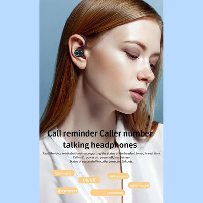 1piece Headphones Earbuds Earphone Over Ear Buds Wrap Around Earbuds Noise Reduction