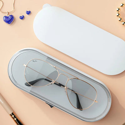 Xiaomi 47khz Ultrasonic Cleaner Portable Intelligent Multifunctional Transparent Cleaning Machine Jewelry Rings Glasses Watches