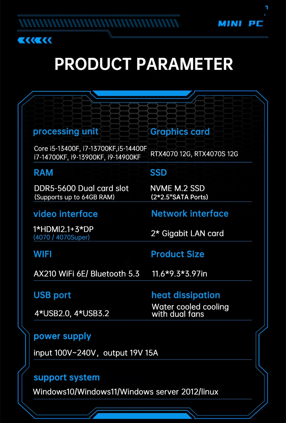 MSECORE  SL800 i9 13900KF Liquid cooled Gaming Computer
