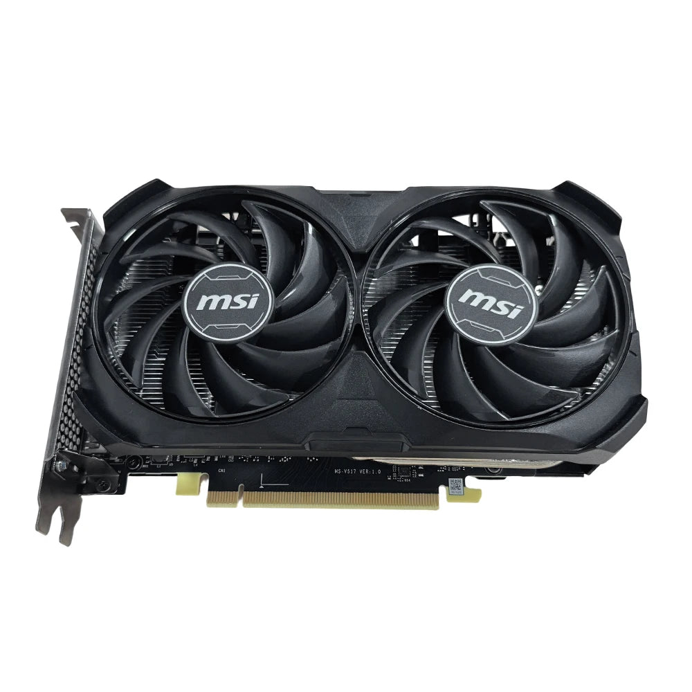 MSI GeForce RTX 4060 Ti VENTUS 2X BLACK 16G GDDR6 128-bit PCIe 4.0 Dual Fan HDMI DP Ray Tracing DLSS 3 Graphics Card