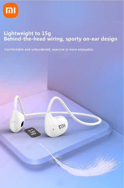 Xiaomi Bluetooth 5.3 Earphones Wireless Bone Conduction Waterproof Earphones Stereo Over-ear Sports Earphones with Microphone