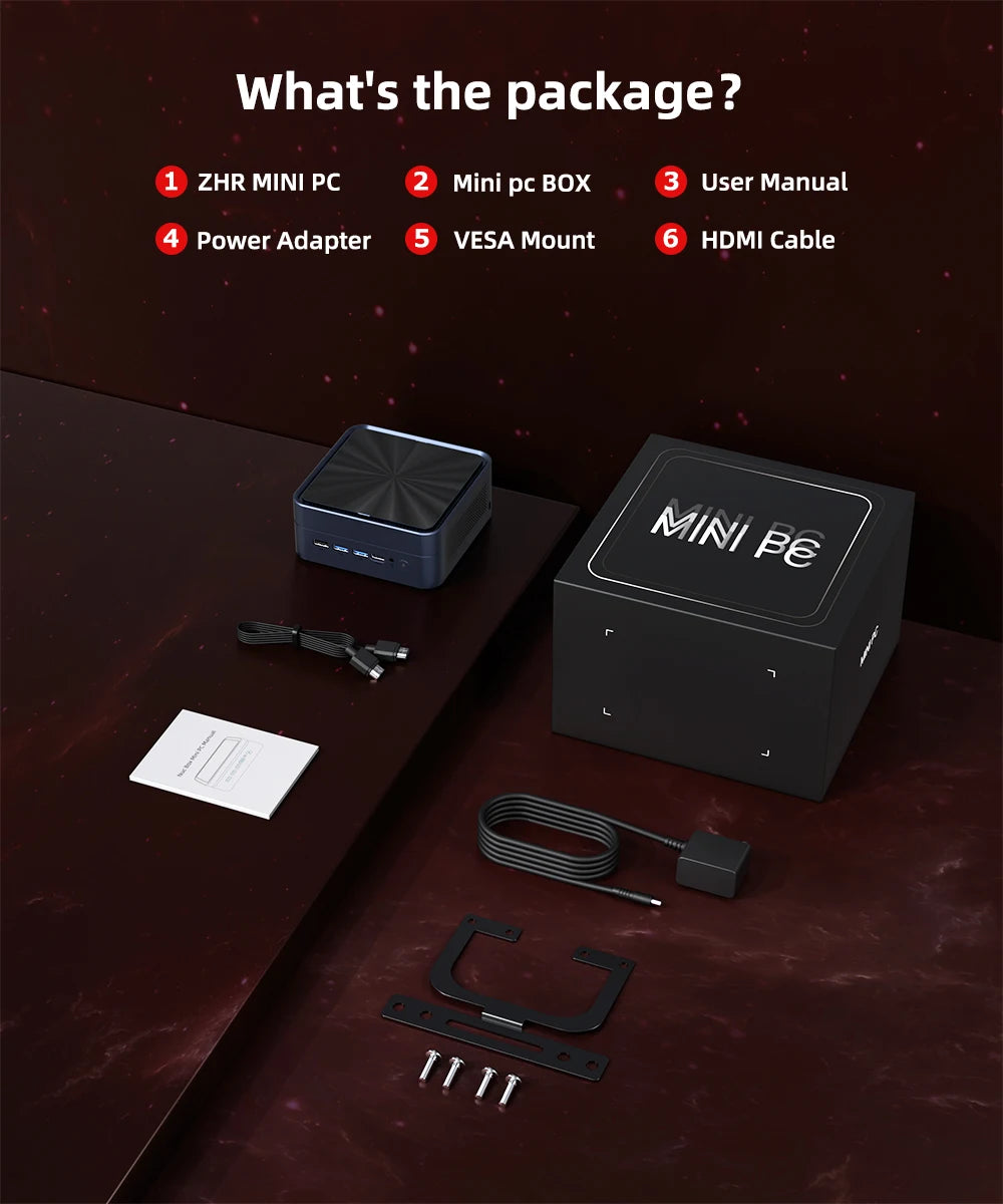 TexHoo Mini Gaming Computer