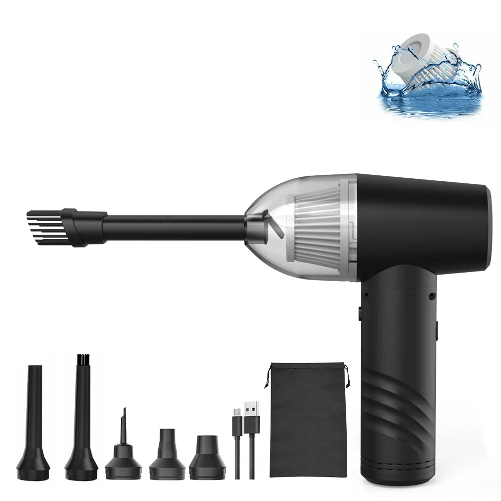 Vacuum Cleaner Protable Air Duster for Computer Cleaning 53000RPM Cordless Compressed Air Blower for PC computers Keyboard Clean