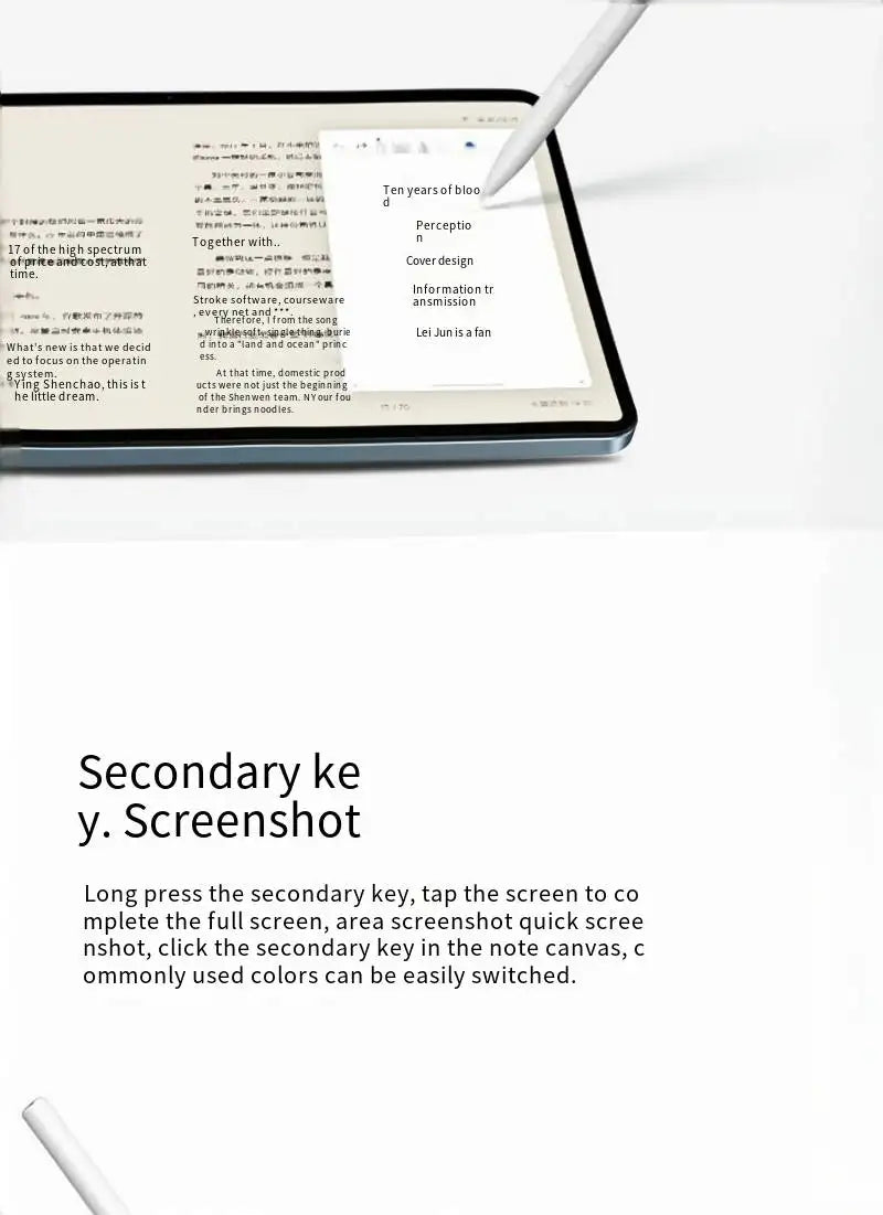 Original Xiaomi Stylus Pen 2 nd Pad 6 / 6 Pro Keyboard Case For Draw Writing Tablet 6 Series Magnetic Touch Keyboard and pen set