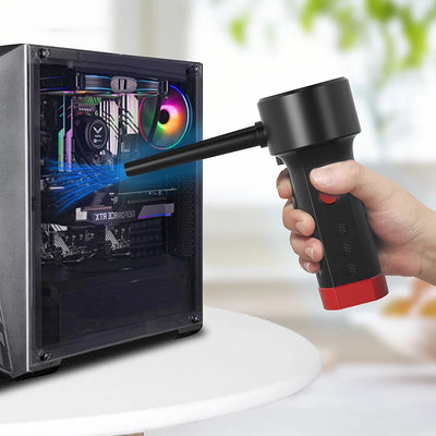 Electric Air Blower for Computer Cleaner,Cordless Air Duster,Replaces Compressed Air Can,Handy Dust for PC Keyboard Cleaning