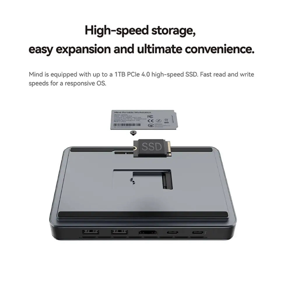 Khadas Mind 2 Mini PC Intel® Core™ Ultra 7 155H Processor