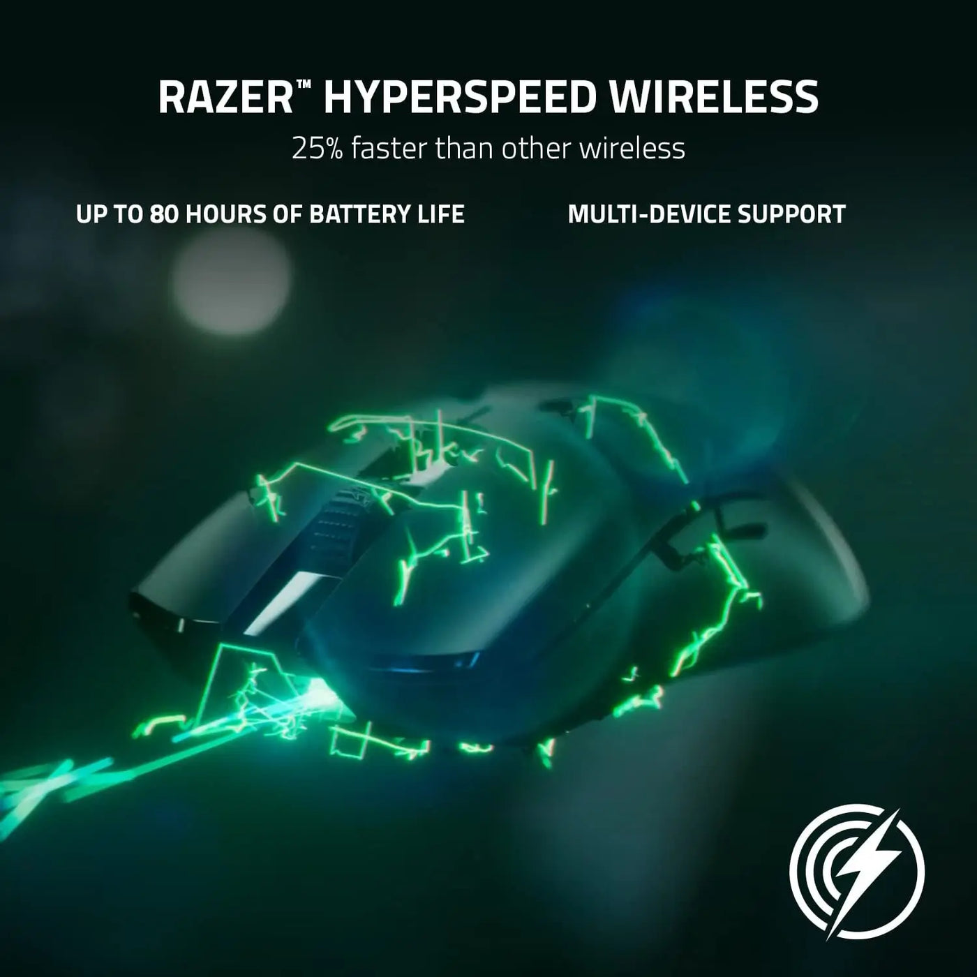 Razer Viper V2 Pro Hyperspeed Wireless Gaming Mouse: 58g Ultra Lightweight - Optical Switches Gen-3 - 30K DPI Optical Sensor