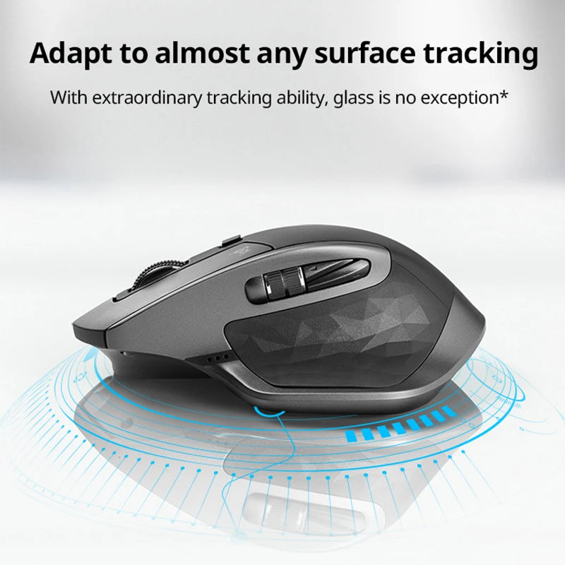 Logitech MX Master2s Wireless Bluetooth Mouse for Office iPad Laptop Desktop Computer Rechargeable Model