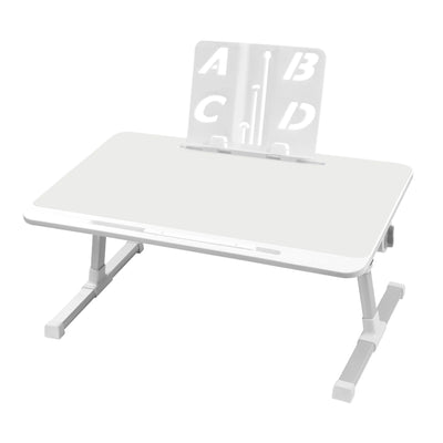 Bed Laptop Stand Folding Laptop Bed Desk Computer Desk with Drawer, Book Stand, Non-Slip Lap Tray for Home Office