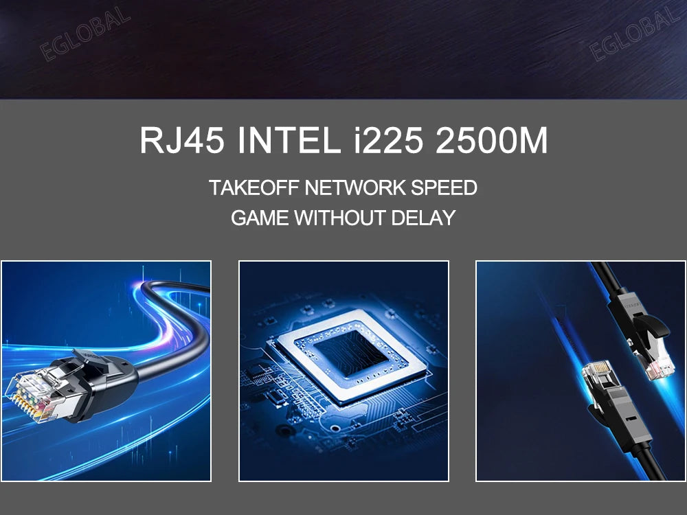 Mini PC Gamer Intel i7 13700H i9 12900H RTX 4060 3050 8G 2xPCIe Windows 11