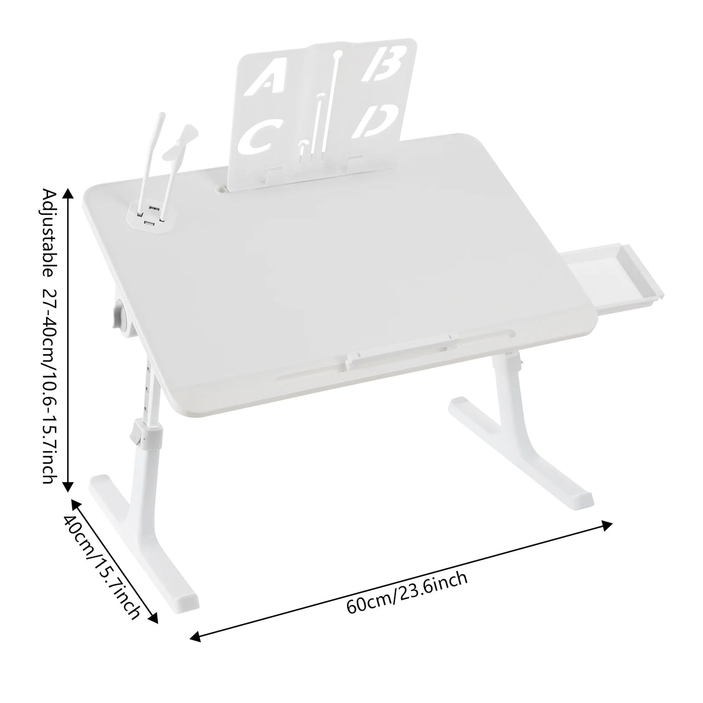 Bed Laptop Table, Multi-purpose Lapdesk, Folable Bed Laptop Table