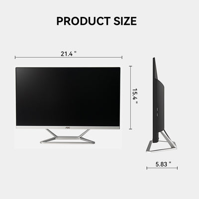 AOC All-in-one Computer 23.8-inch AMD 3250U 16G 512G Gaming Desktop